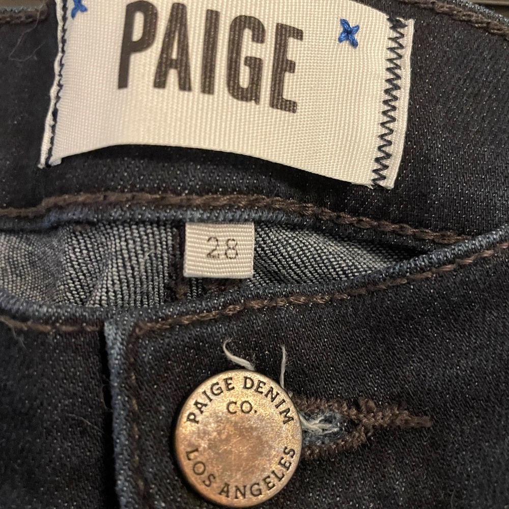 PAIGE verdugo ultra skinny jeans, size 28. - Picture 4 of 4